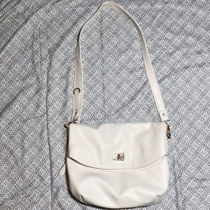 Large White Crossbody Purse